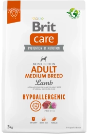 Brit Care Monoproteinowa Karma dla Psa Medium Jagnięcina 3kg