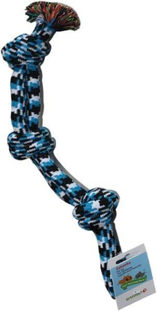 Yarro Sznur Dla Psa Podwójny Niebieski 45cm