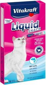 Vitakraft Cat Liquid-Snack z Łososiem 6x15g
