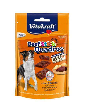 Vitakraft Pies Beef Stick Quadros Wątroba & Ziemniaki 70g.
