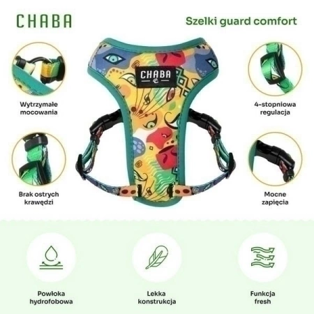 Chaba Comfort Story Szelki Dla Psa L Jumbo 2,0/42-56cm