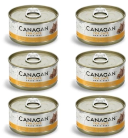 Canagan Mokra Karma Dla Kota Tuńczyk Kurczak 6x75g
