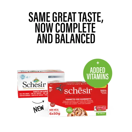 Schesir in Jelly Karma Dla Kota Tuńczyk Krewetki Box 6x50g