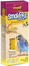 Vitapol Kolby Smakers dla papużki Jajeczny 2sztuki 80g