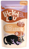 Lucky Lou Karma Dla Kota Drób Łosoś Saszetka 125g