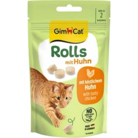 Gimcat Rolls Przysmak dla Kota z Kurczakiem 40g