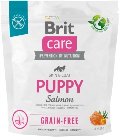 Brit Care Bezzbożowa Karma dla Psa Puppy Łosoś 1kg