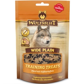 Wolfsblut Training Treats Wide Plain Dla Psa Konina 70g