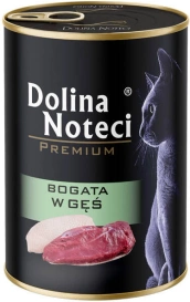 Dolina Noteci Premium Mokra Karma Dla Kota Gęś 400g