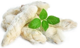 Arami Przysmak dla Psa Łapki Królicze z Futrem 100g