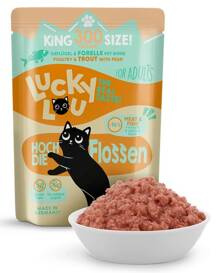 Lucky Lou Mokra Karma Dla Kota Drób Pstrąg 300g