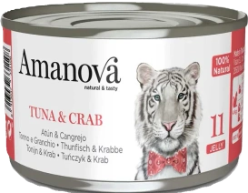 Amanova Karma dla Kota Tuńczyk Krab Galaretka 70g