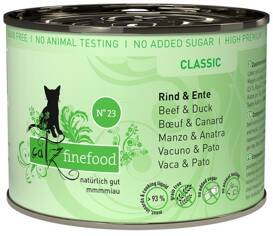 Catz Finefood Classic N23 dla Kota Wołowina Kaczka 200g