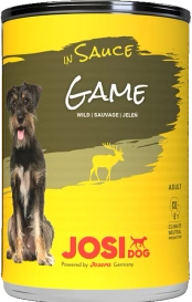 Josera JosiDog Mokra Karma dla Psa Dziczyzna Sos 415g