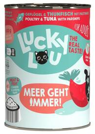 Lucky Lou Karma Dla Kota Drób Tuńczyk Puszka 400g