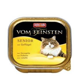 Animonda vom Feinsten Cat Senior z Drobiem tacka 100g