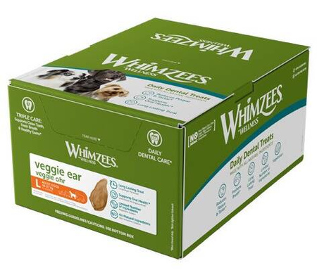 Whimzees Przysmak Dla Psa Wege Ucho L 18szt