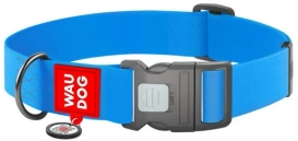 WAUDOG Wodoodporna Obroża Dla Psa Niebieska QR XXL