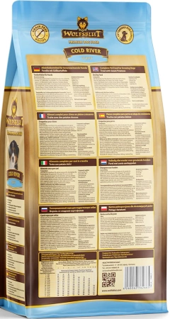 Wolfsblut Cold River Puppy Karma Dla Szczeniąt Pstrąg 2kg
