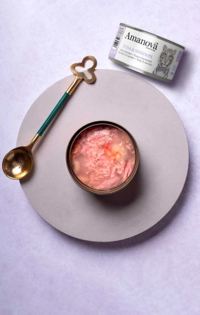 Amanova Karma dla Kota Tuńczyk Krewetki Galaretka 70g