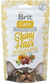 Brit Care Snack 50g Shiny Hair, przysmak dla kota