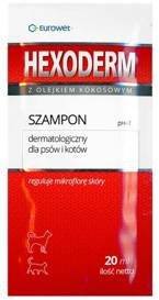 Hexoderm - szampon dermatologiczny saszetka 20ml - 1 sztuka