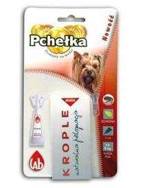 Pchełka Krople Pies Do 5kg 1,0 ml