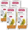 Beaphar Multi-Vit Witaminy dla Papug 4x20ml