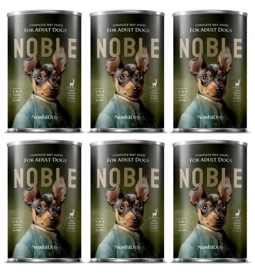 NOBLE Mokra Karma dla Psa Dziczyzna Sos 6x415g