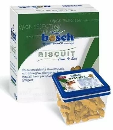 Bosch Ciastka dla Psa Kostki Jagnięcina Ryż 10kg