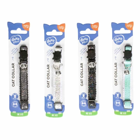 Duvo+ Obroża dla Kota Glitter Diamonds 20-30cm/10mm