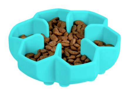 WAUDOG Miska Spowalniająca Dla Psa Kota Miętowa 450ml