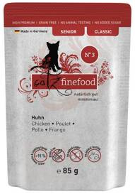 Catz Finefood Classic Karma Dla Kota Seniora Kurczak 85g