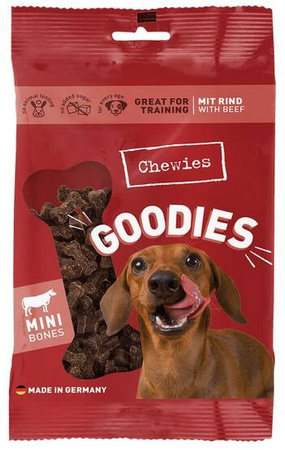 Chewies Googies Przysmak Dla Psa Mini Kostki Wołowina 125g