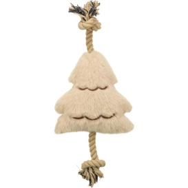 Trixie Zabawka Dla Psa Szarpak Choinka Sznur Beż 38cm