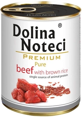 Dolina Noteci Pure Karma Monoproteinowa dla Psa Wołowina 800g
