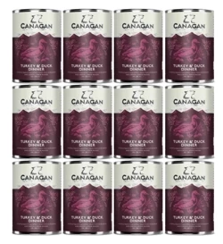 Canagan Mokra Karma dla Psa Indyk Kaczka Puszka 12x400g
