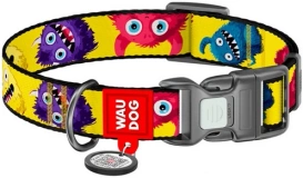 WAUDOG Obroża Dla Psa Stworki Z Adresówką QR S
