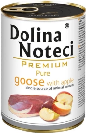 Dolina Noteci Pure Karma Monoproteinowa dla Psa Gęś Puszka 400g