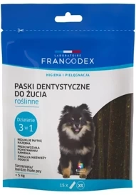 Francodex Paski Dental Mini 15szt 114g