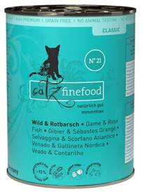 Catz Finefood Classic N21 dla Kota Dziczyzna Karmazyn 400g