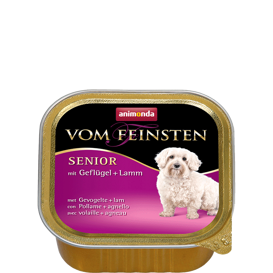 Animonda vom Feinsten Dog Senior Drób i Jagnięcina 150g