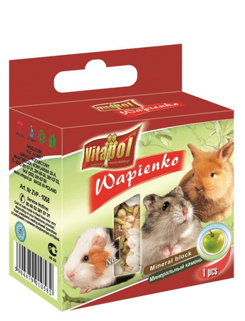 Vitapol Kostka Wapienna dla gryzoni Jabłko 40g