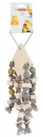 Zolux Zabawka Dla Ptaków z 6 Sznurami Koralikami