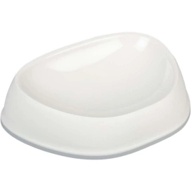 Duvo+ Curvo Plastikowa Miska Dla Psa Biała 200ml 20cm