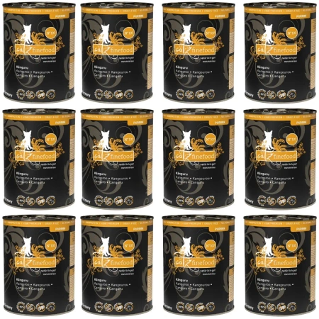 Catz Finefood Pur Monoproteinowa Kangur Karma Dla Kota 12x400g