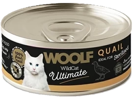 Woolf Ultimate Wild Cat Karma dla Kota Przepiórka 85g