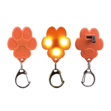 Trixie Świecąca Zawieszka dla Psa Łapka USB 3,5x4cm