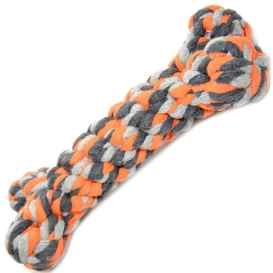 Duvo+ Zabawka Dla Psa Sznur Kostka Mix Kolor 8cm