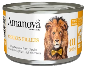 Amanova Mokra Karma dla Kota Kurczak w Bulionie 70g